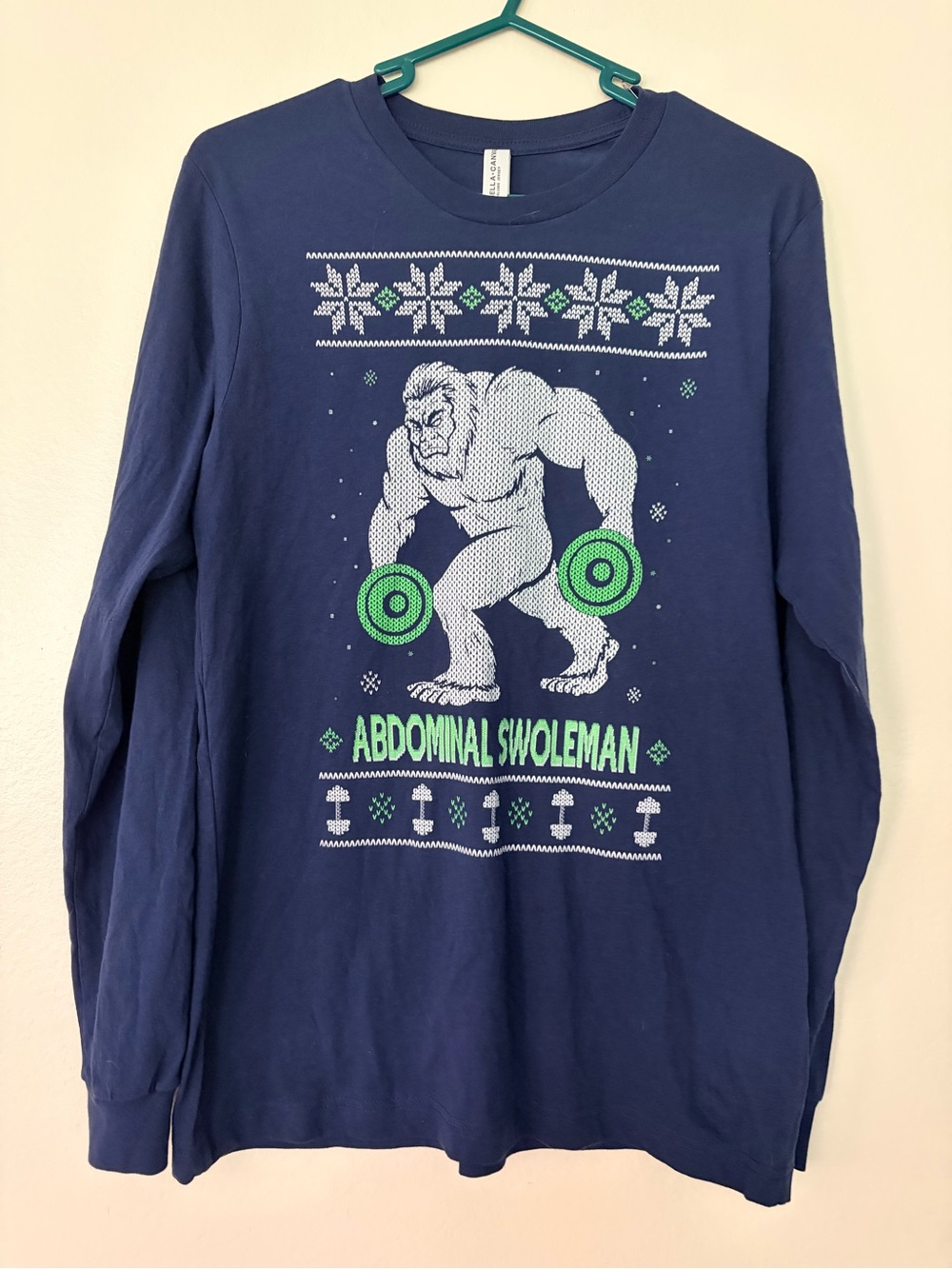 Abdominal Swoleman Christmas Swole custom shirt